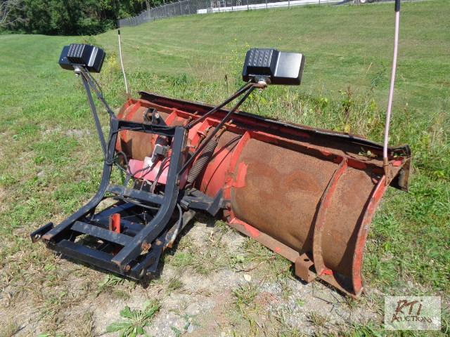 lot 42 image: WESTERN SNOWPLOW, 86 wide, Foil. Buyer must r...