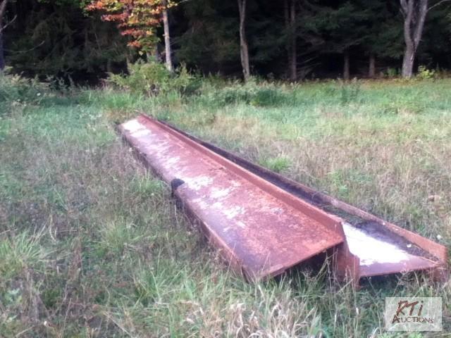 lot 47 image: (2) I Beams, 30 Long and 24 Tall with 9 Tall ...