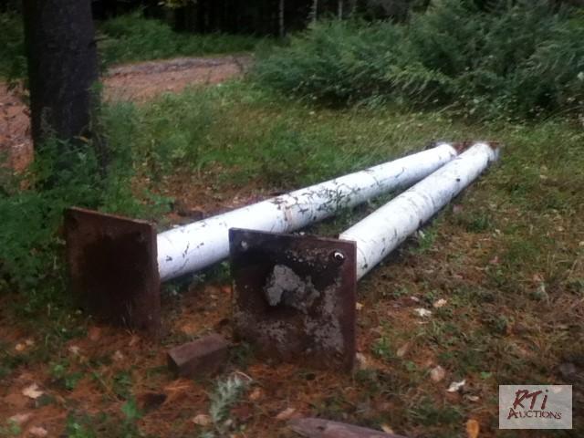 lot 53 image: (2) Pipe stands 12 tall. Located in Penn Yan,...