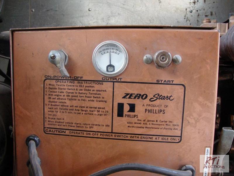 lot 62 image: Zero start Quick start battery booster. Up to...