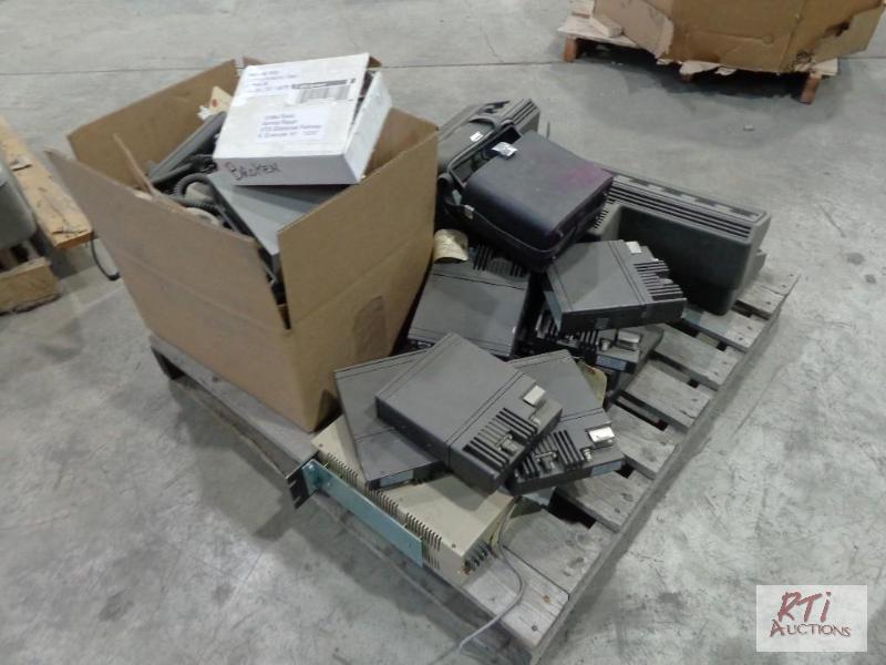 lot 31 image: Motorola radios &amp chargers...