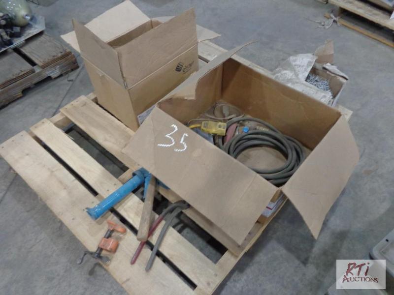 lot 35 image: tools nails &amp parts...