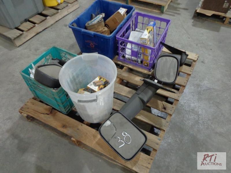 lot 38 image: truck mirrors &amp parts...