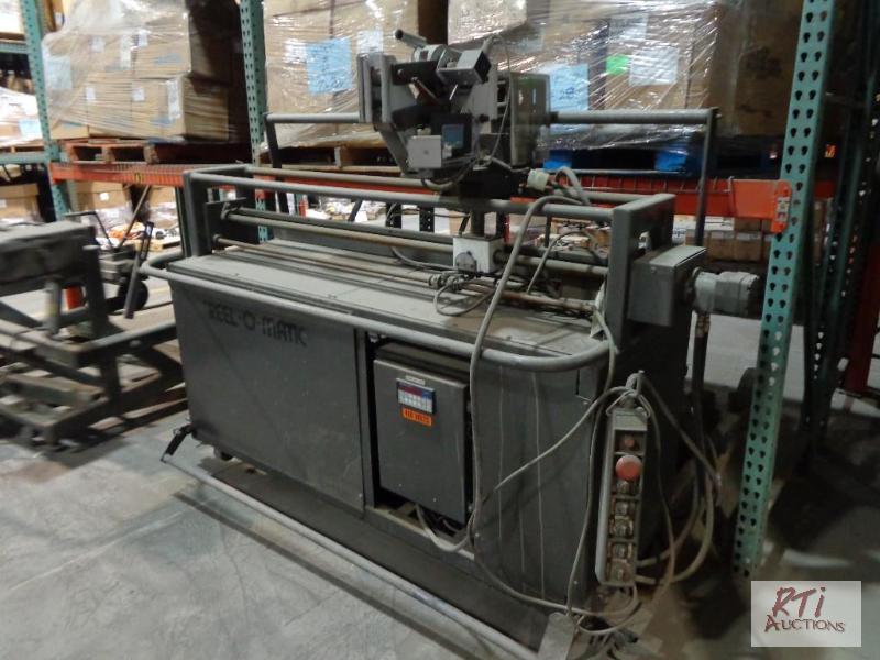 lot 70 image: Reel-O-Matic ST05 5000lb. Cable reel winding...