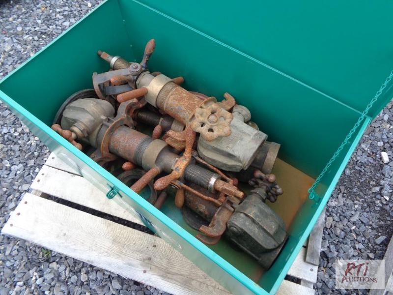 lot 83 image: Greenlee box with tapping equipment...