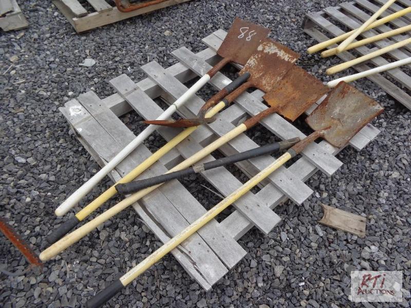 lot 88 image: shovels...