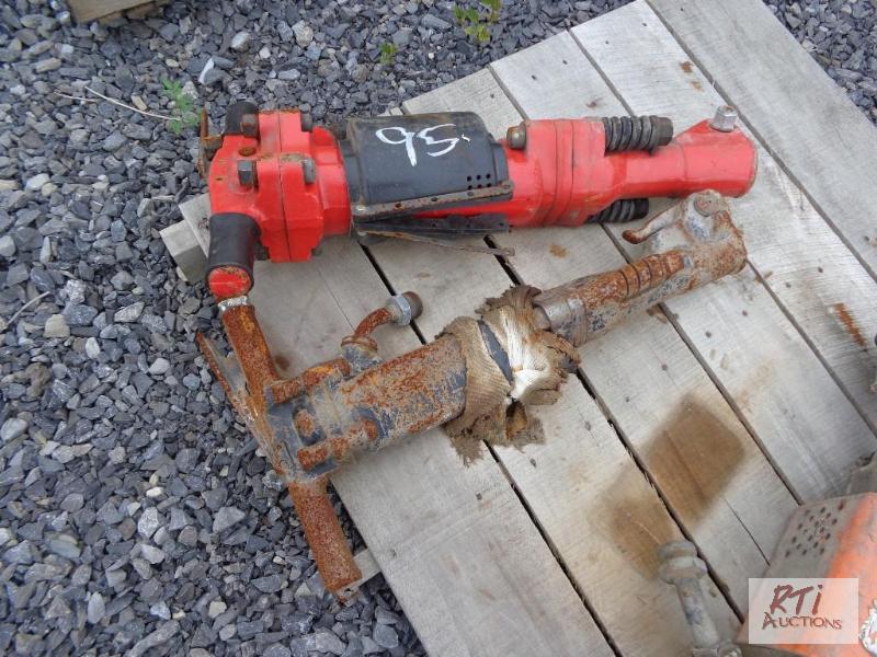 lot 95 image: 2 jackhammers...