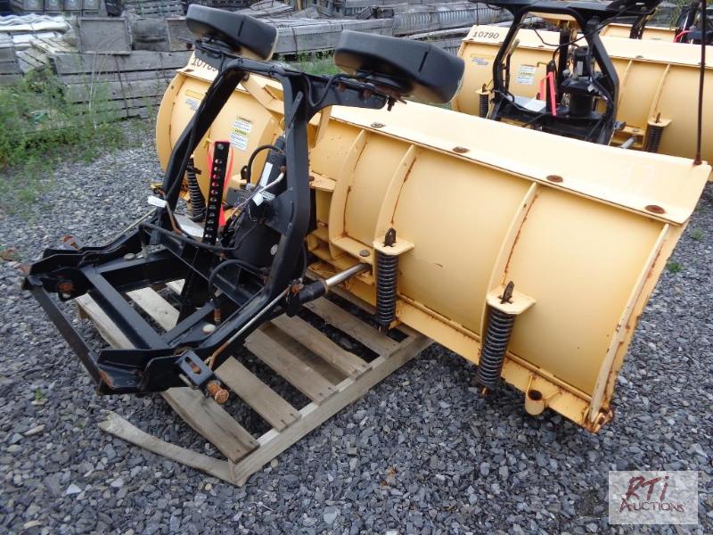 lot 97 image: Fisher 8 Storm Guard Minute Mount snowplow ...