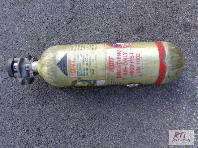 lot 3 image: (40) Empty Scott cylinders. Item sold AS IS, ...