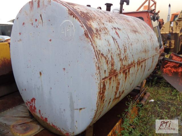 lot 49 image: 500 Gallon Petroleum Tank. Item sold AS IS, W...