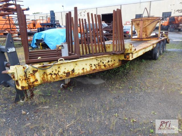lot 50 image: 1985 Eager Beaver Tri axle Tag Trailer, VIN ...