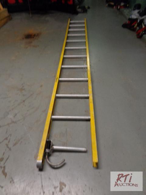 lot 8 image: (2) 14 ft. &amp (1) 16 ft. Yellow Aluminum R...