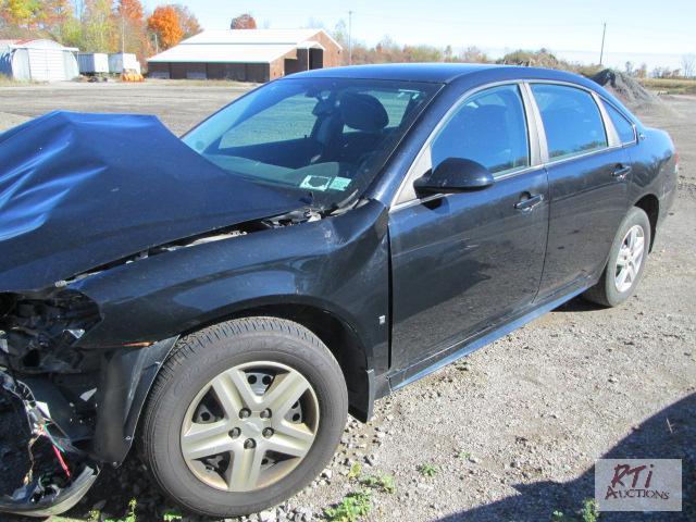lot 22 image: 2009 Chevrolet Impala LS 4DSD, has been in ac...