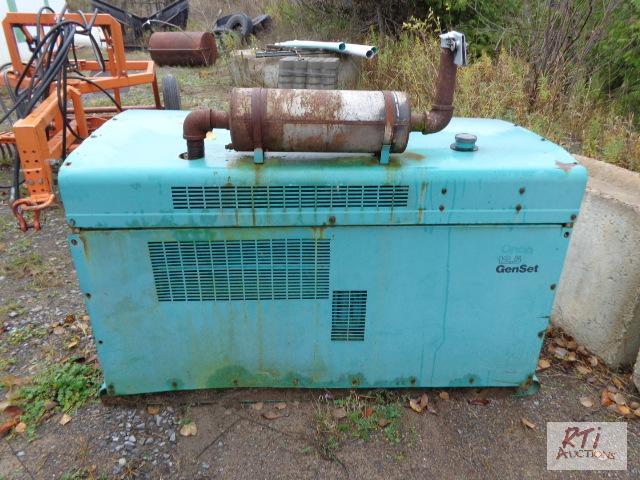 lot 36 image: ONAN 12.5KW Generator-Set. Generator was work...