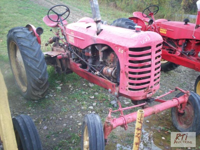 lot 56 image: Massey Harris 44 with wide front end. Runs Bu...