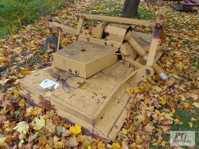 lot 75 image: WOODS D-80 6.5ft. 3-pt hitch cutter wextra b...