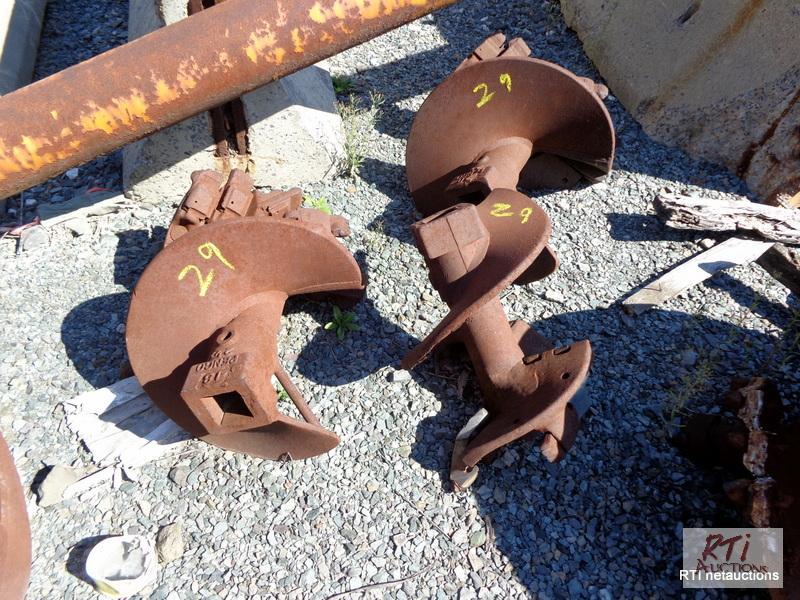 lot 29 image: 3 auger bits 16 inch, 18 inch, 20 inch ,...