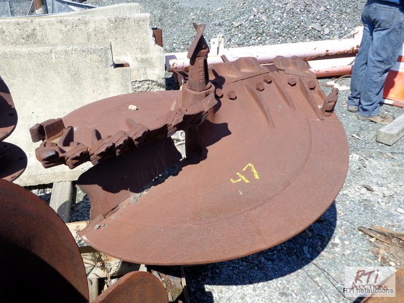 lot 47 image: 4 auger bits 48 inch, 48 inch, 40 inch, and 4...