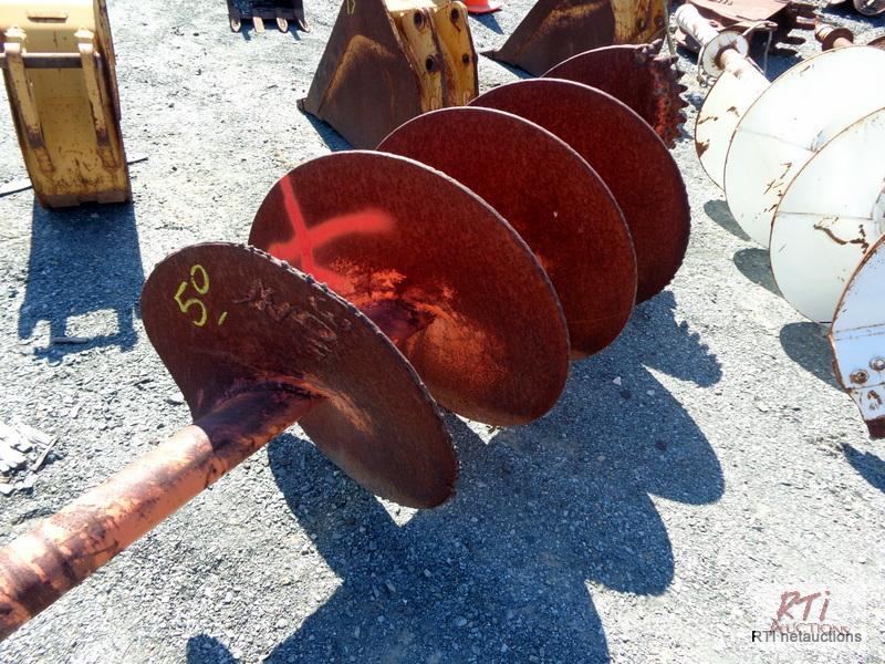 lot 50 image: Auger 30 inch X 10 ft,...