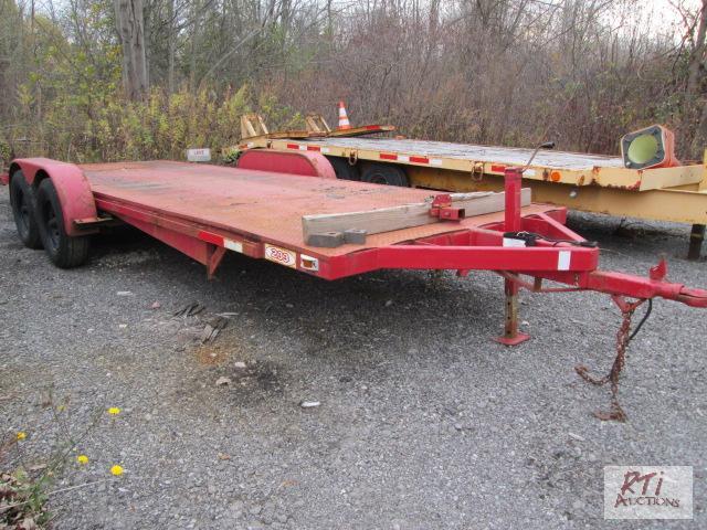 lot 3 image: 2003 SKL roll back trailer, VIN# 49WFD20203S0...