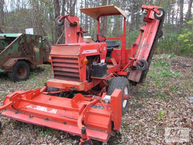 lot 5 image: 1988 Jacobsen HR-15 wide area mower, diesel e...