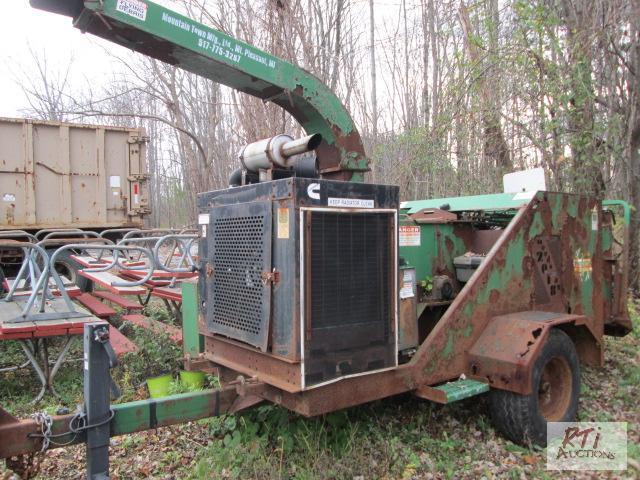 lot 7 image: 1997 Woodsman 2018 chipper, SN 2059046, Cumm...
