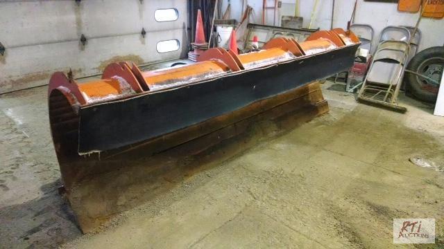 lot 40 image: 11 Power Angle Snowplow, Carbide edge with co...