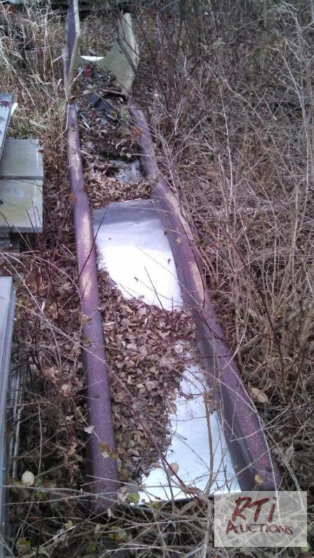lot 50 image: Playground slide aprox. 15 long with aluminum...