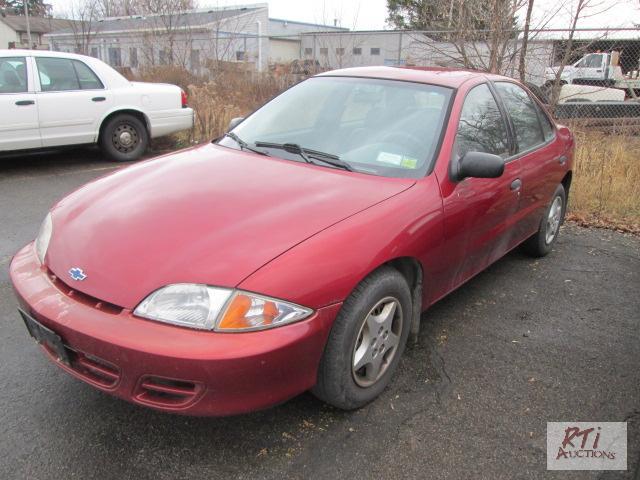 2001 Chevrolet Cavalier 4 Door Vin 1g1jc524 2nd