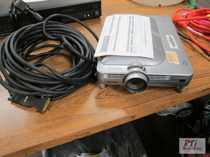 lot 107 image: Sharp Notevision multimedia projector, condit...