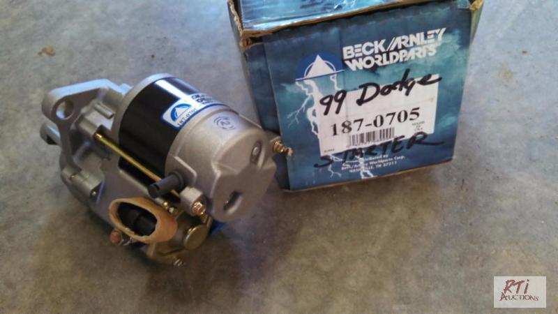 lot 52 image: Unused Remanufactured Starter (Fits 99 Dodge ...