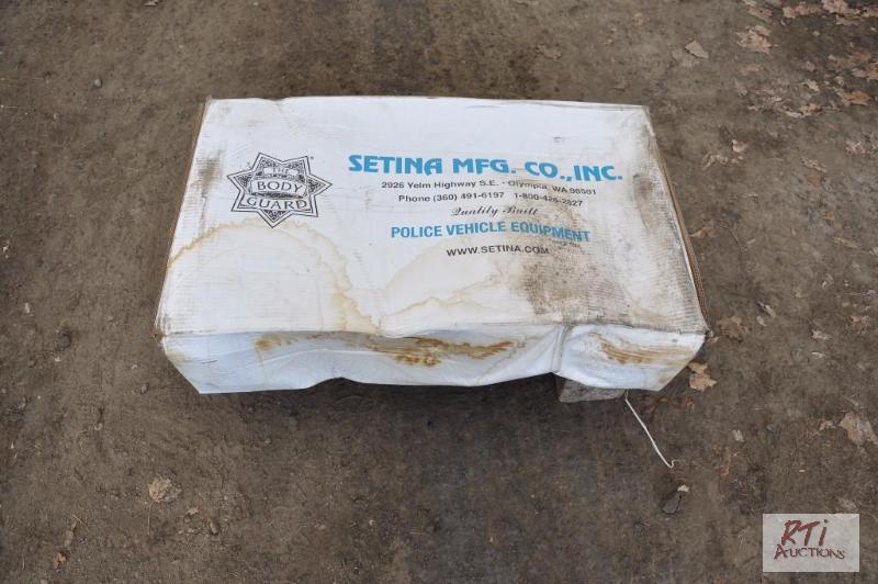 lot 76 image: 2 New Police Car Push Bars in box for Ford C...