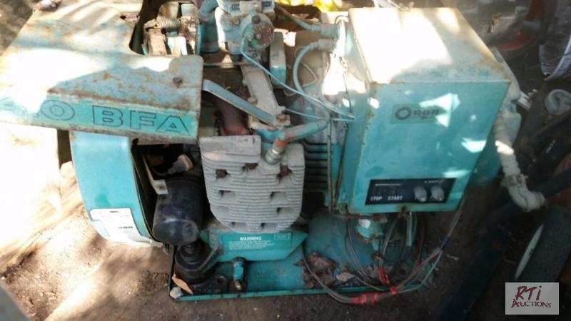 lot 31 image: Onan generator, made to be hard wired into bu...