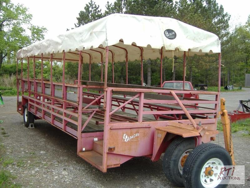 lot 9 image: 24 foot Apache Trolley, heavy duty framework,...