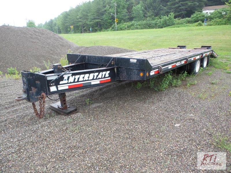 lot 21 image: 2007 INTERSTATE 40DLA (20 Ton) TA Tag Traile...