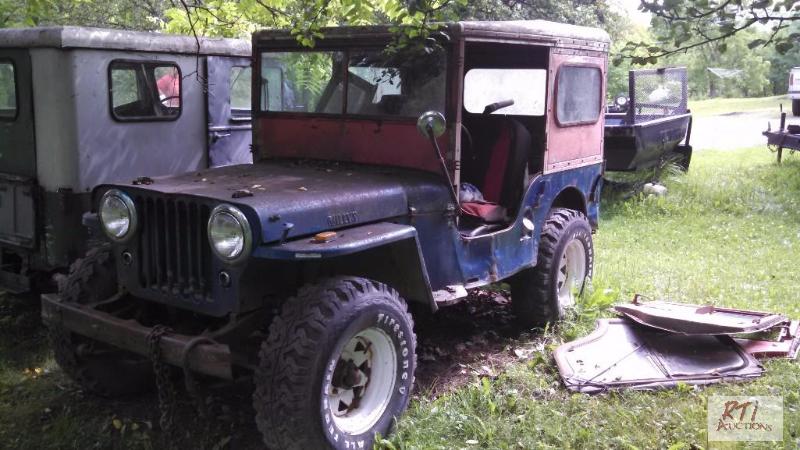 lot 22 image: 1946 Willys Jeep