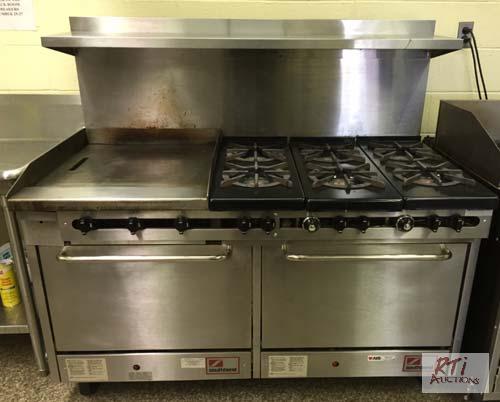 lot 39 image: Stainless Steel Commercial Grade OvenStove