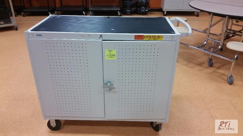 lot 53 image: (2) Computer Carts