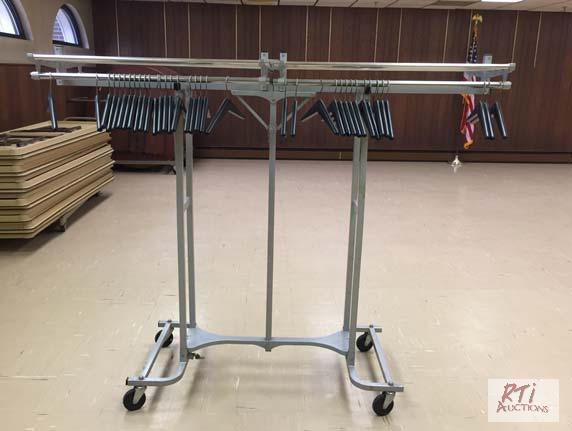 lot 62 image: Metal Coat Racks