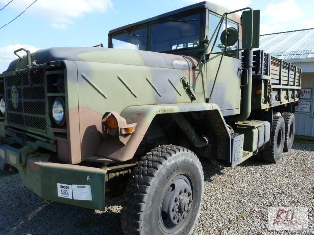 lot 15 image: 1990 BMY 5 ton 6x6 cargo truck, 6 cyl Cummins...