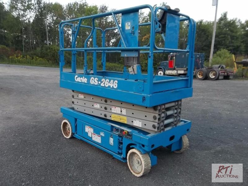 lot 20 image: Genie GS 2636 electric scissor lift, 32 work...