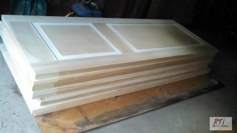 lot 31 image: (8) Interior Unfinished Doors. New, never ins...