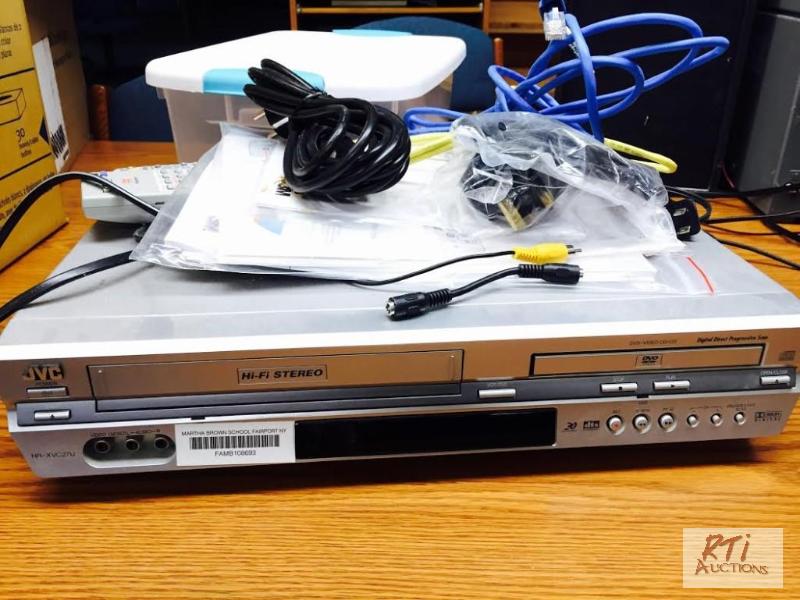 lot 52 image: JVC DVDVideo CD player, working condition. A...