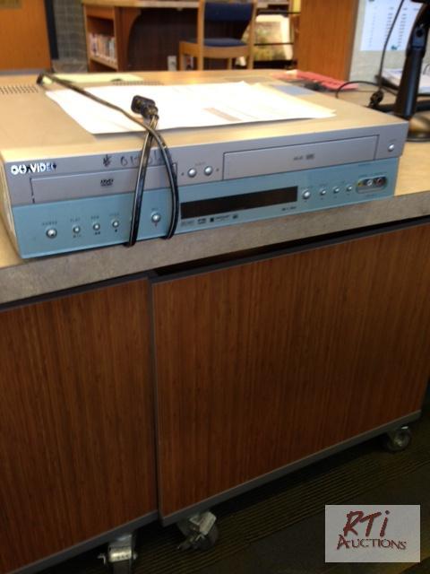 lot 53 image: DVDVHS player, condition unknown. All equipm...