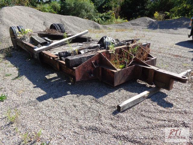 lot 46 image: Old Heavy Duty SA TrailerWagon. No Title - ...