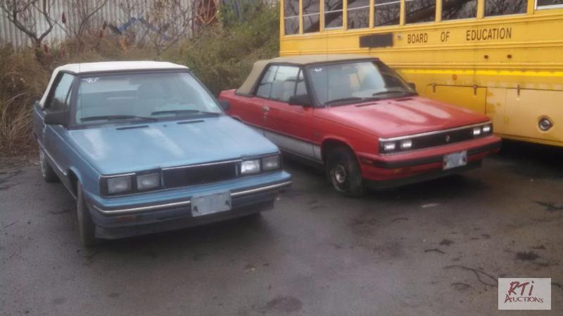 lot 13 image: 1985 Renault Alliance DL (Blue) with 80K mile...