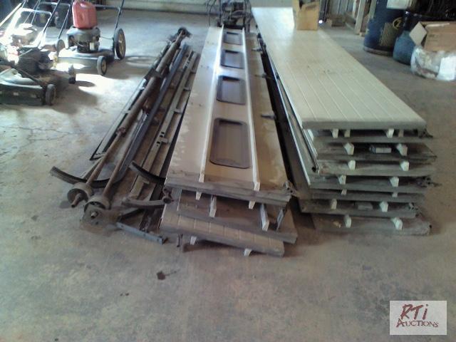 lot 47 image: (2) Used 14 X 12 Overhead doors with existi...