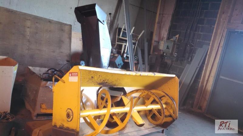 lot 33 image: Loftness 60 inch dual stage snowblower design...