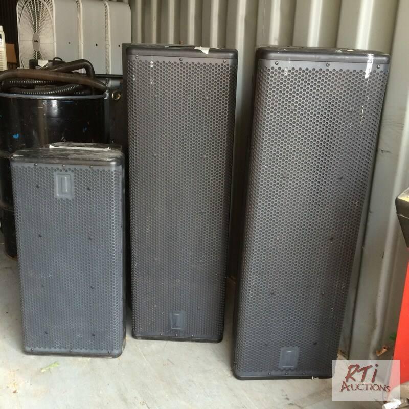 lot 52 image: (1) Systems speaker system, includes SHURE U...