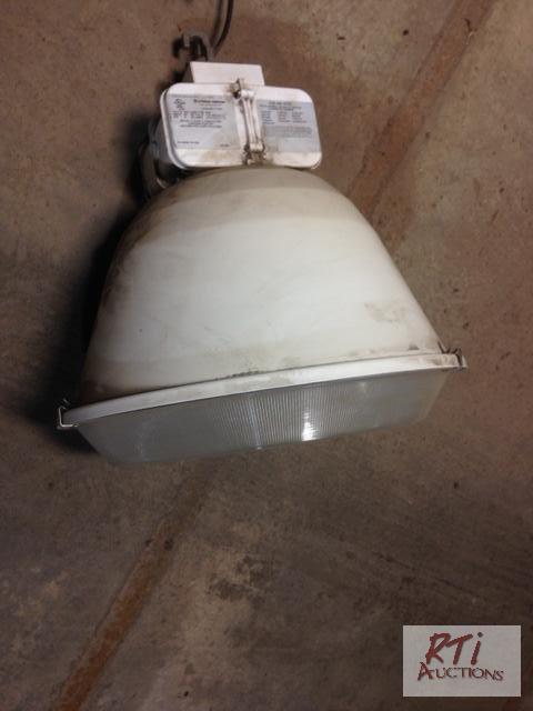 lot 42 image: (13) Lithonia 400 watt high bay lights. They ...